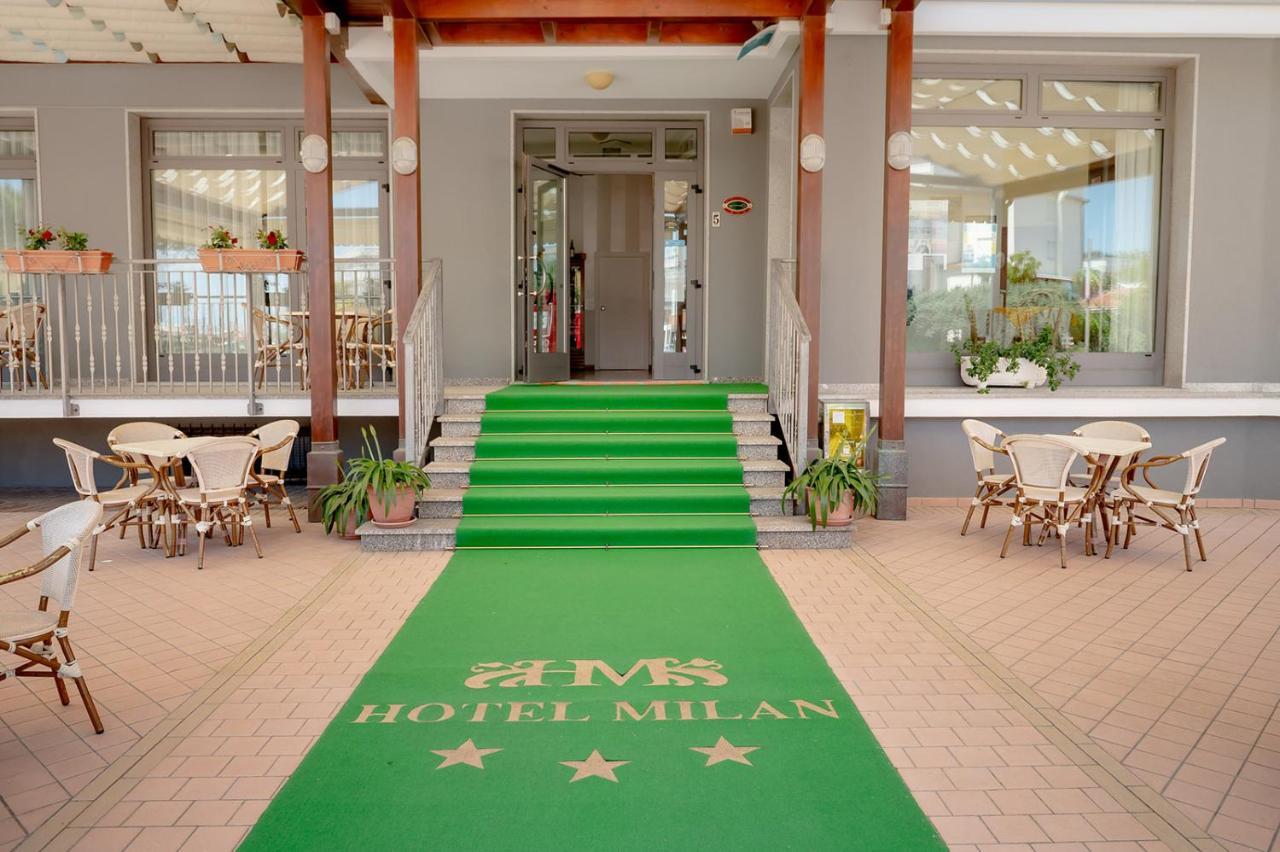 Hotel Milan Rosolina Mare Kültér fotó