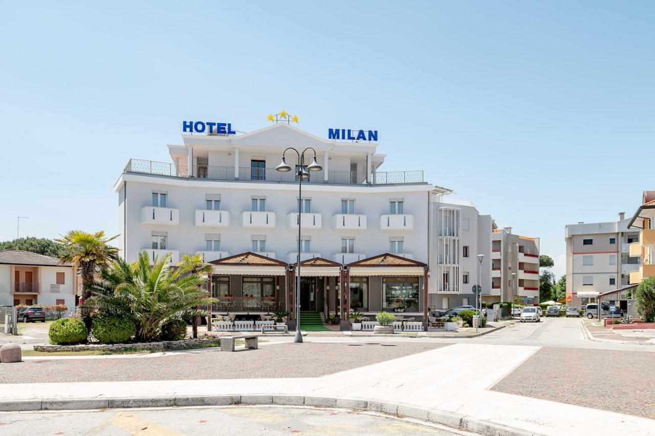 Hotel Milan Rosolina Mare Kültér fotó