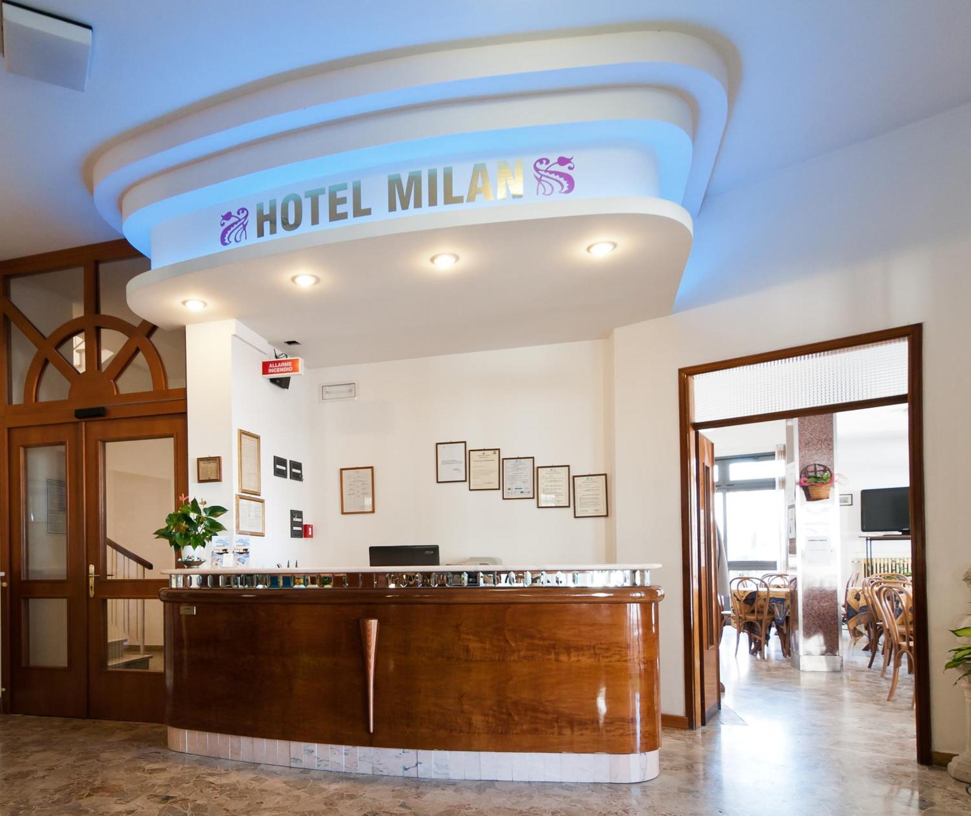 Hotel Milan Rosolina Mare Kültér fotó